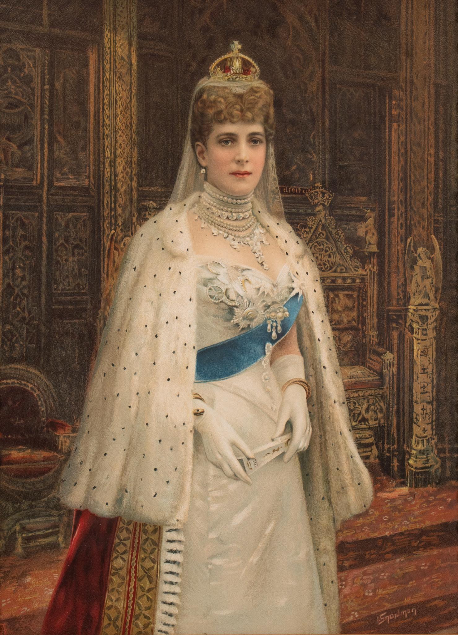 Portrait of Queen Alexandra (1 of 4)