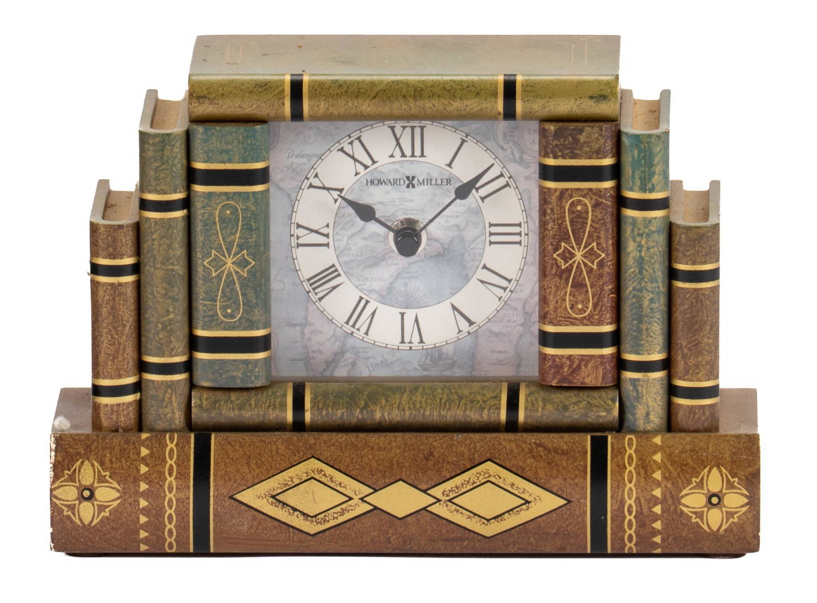 Vintage Howard Miller Desk Clock Auction