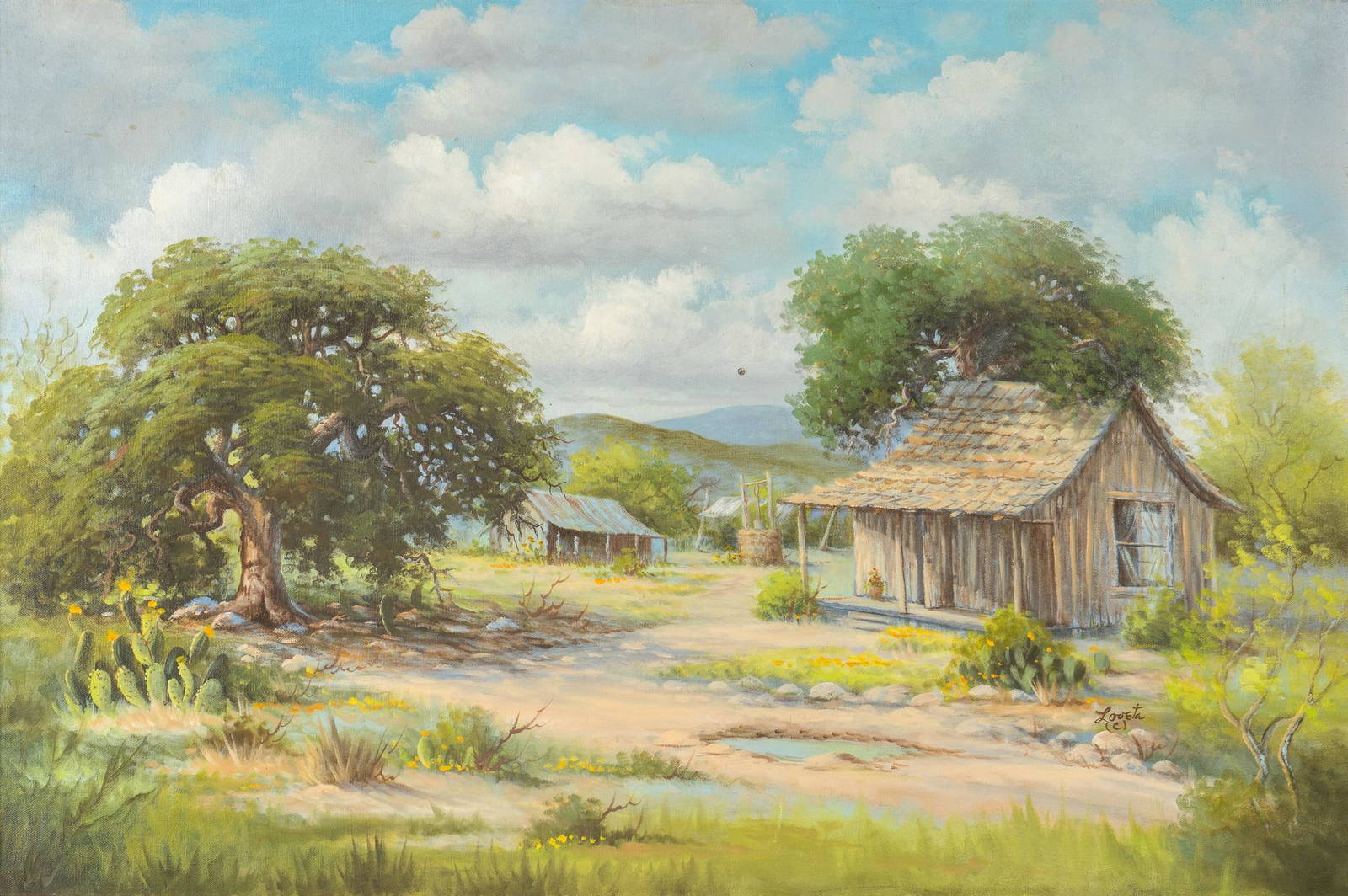 Loveta Strickland, Hill Country Farmstead Auction