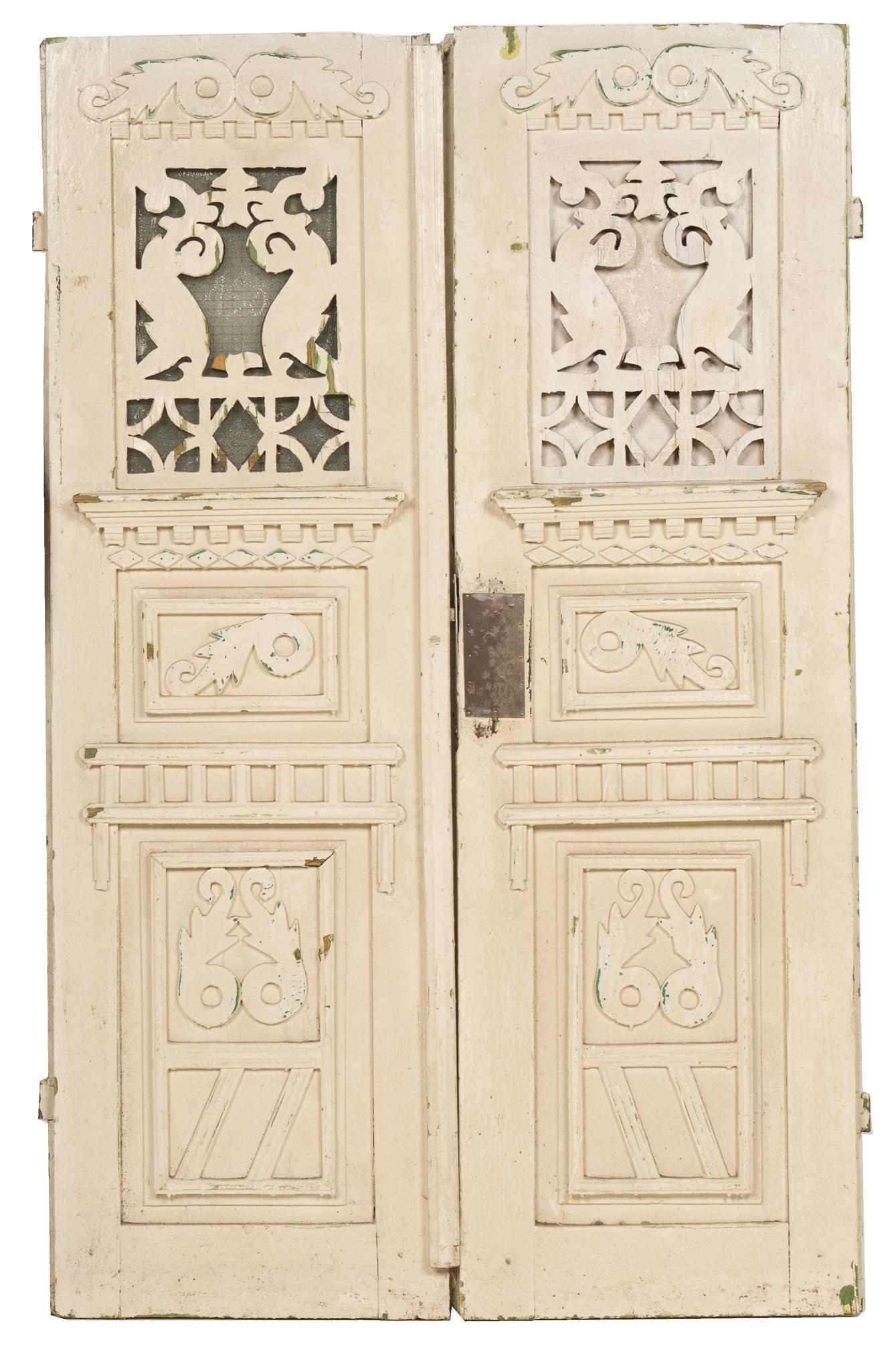 Pair Of Vintage Doors Auction