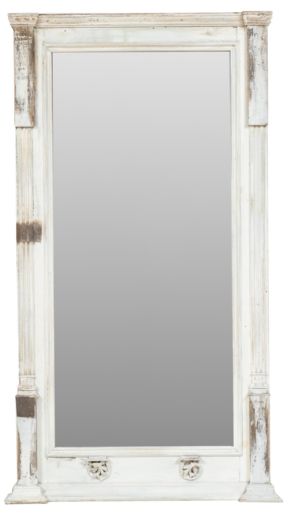 Rustic Full Length Mirror: Rustic full length mirror height 75.5 in. x width 41 in. x depth 3.5 in. We happily provide seamless shipping services on everything we sell. Please email us at shipping@vogtauction.com or call