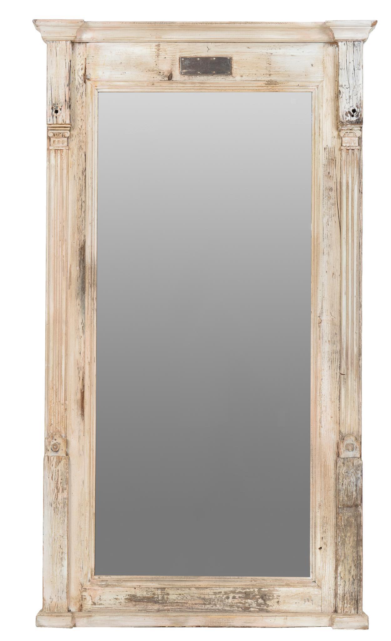 Rustic Full Length Mirror: Rustic full length mirror height 75.5 in. x width 43.5 in. x depth 5 in. We happily provide seamless shipping services on everything we sell. Please email us at shipping@vogtauction.com or call