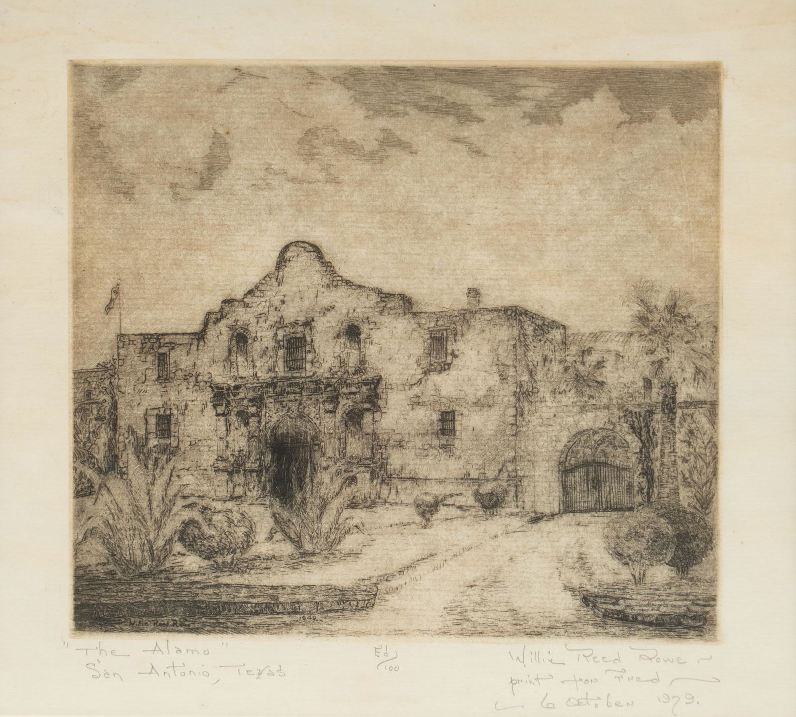 Willie Reed Rowe, "The Alamo" (1 of 5)