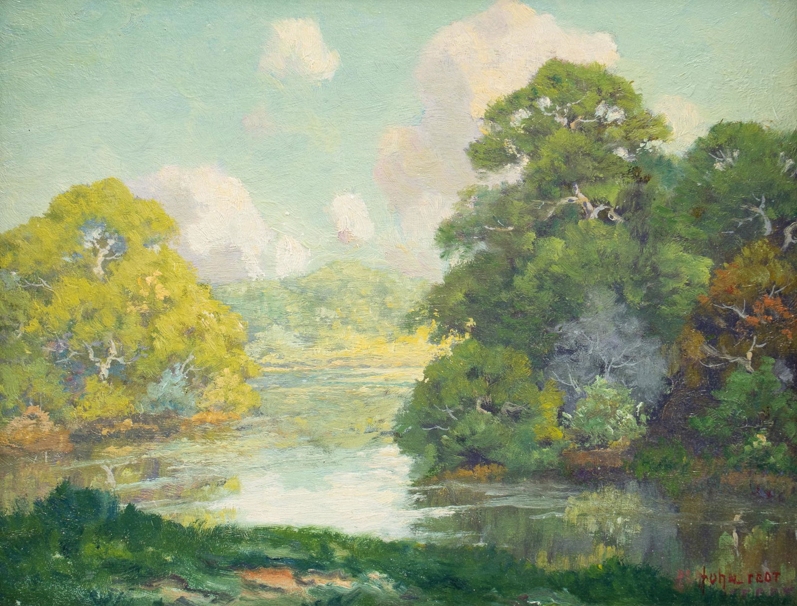 Peter L. Hohnstedt, "Texas Landscape" (1 of 5)