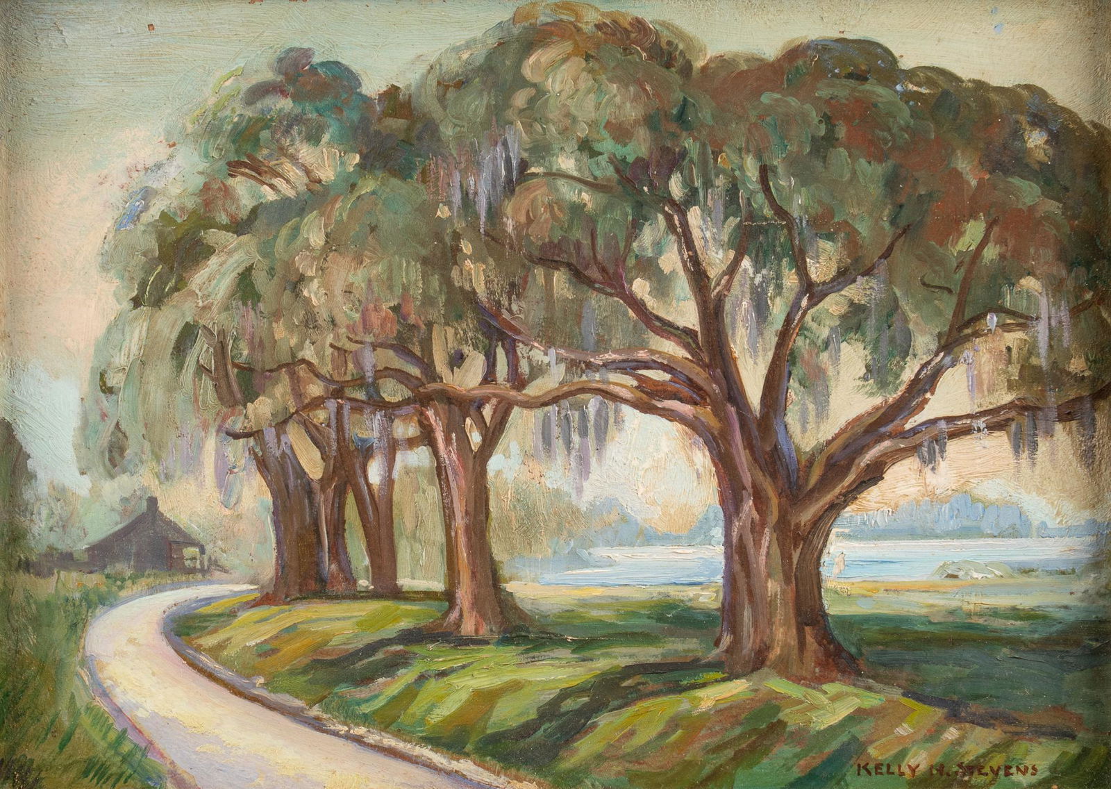 Kelly Haygood Stevens, "False River Oaks" (1 of 4)