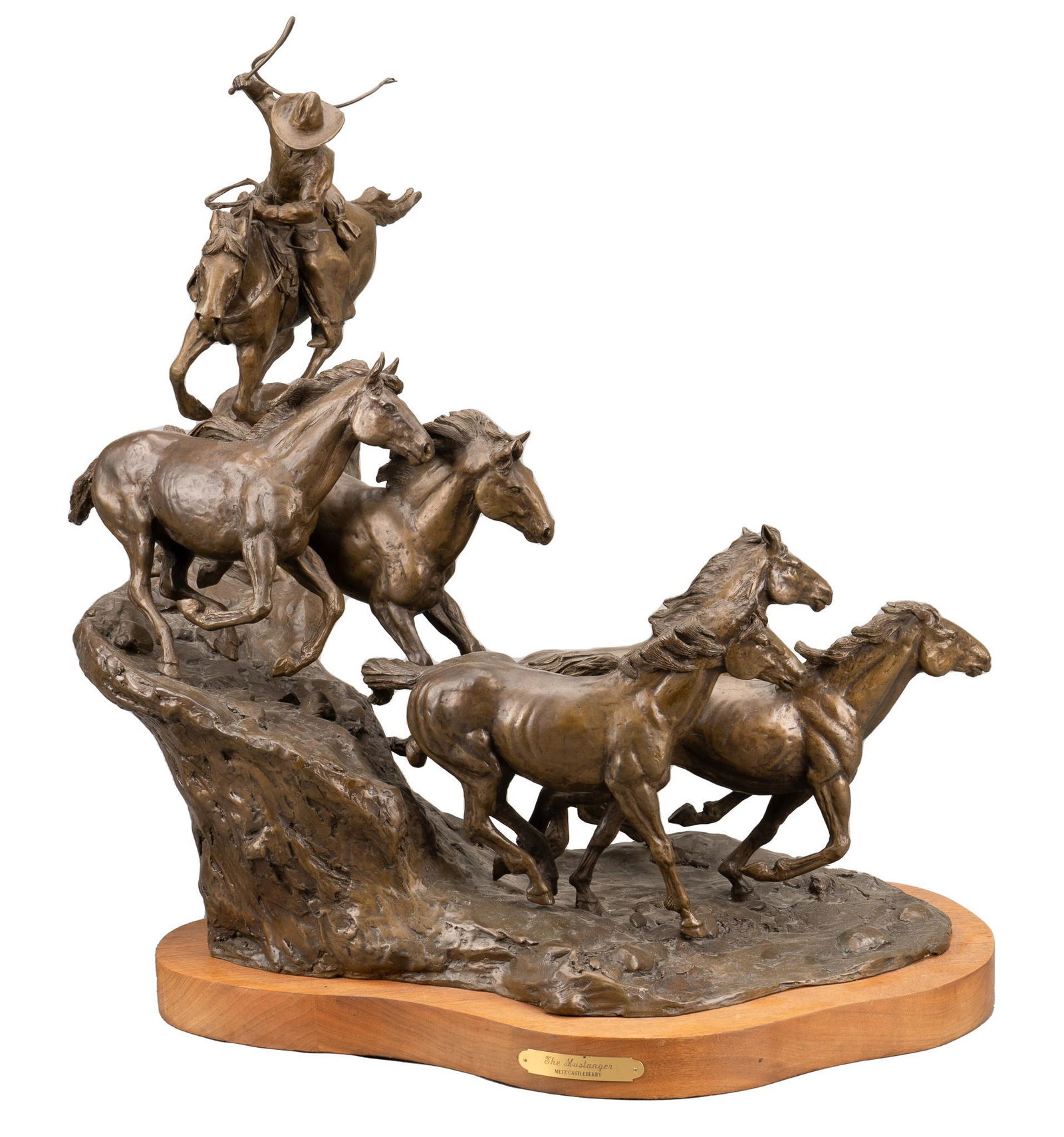 Metz Castleberry, "The Mustanger" (1 of 8)