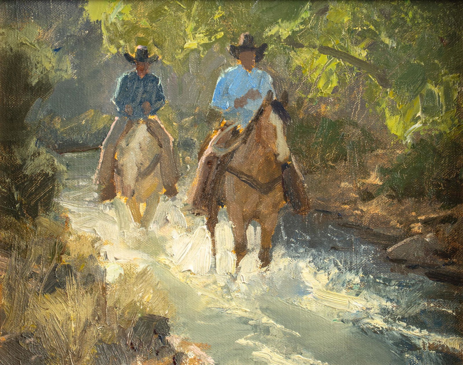 Bill Anton, "At Canyon Springs" Study (1 of 4)