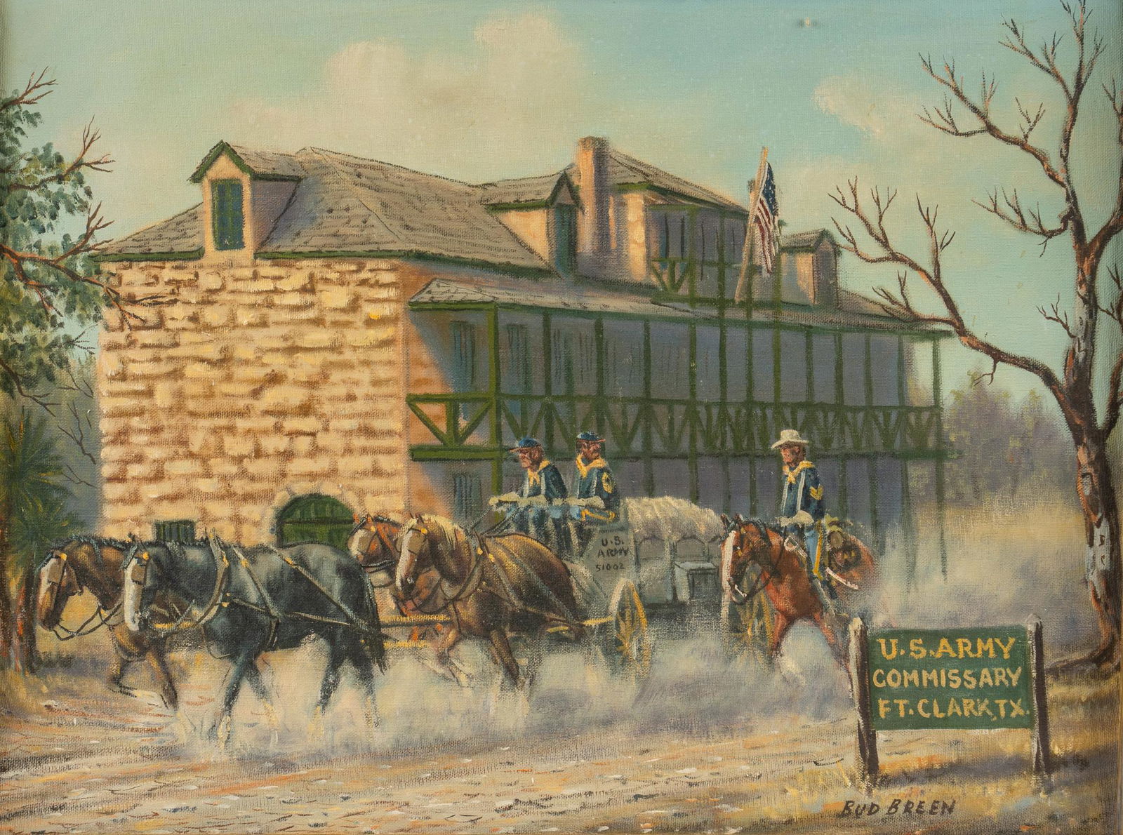 Bud Breen, Fort Clark Commissary (1 of 5)