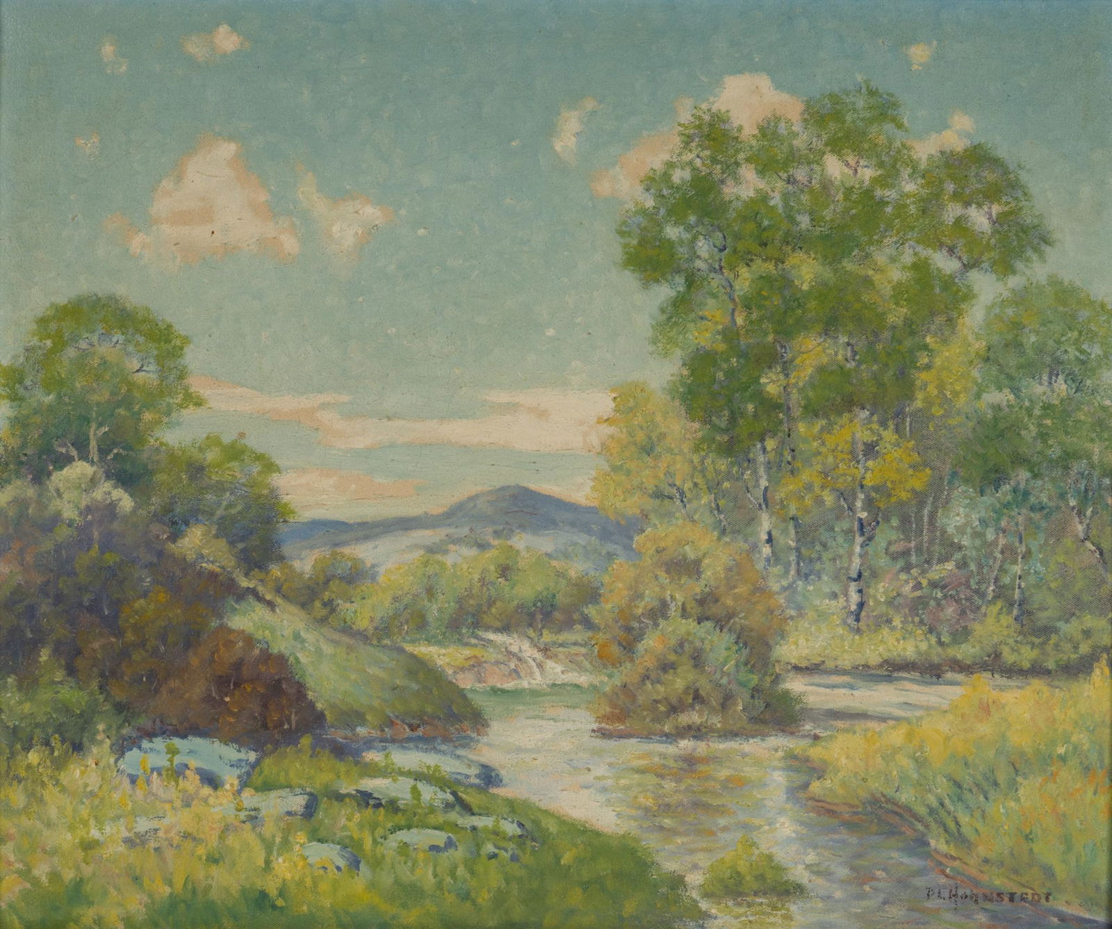 Peter L. Hohnstedt, Hill Country Stream (1 of 4)
