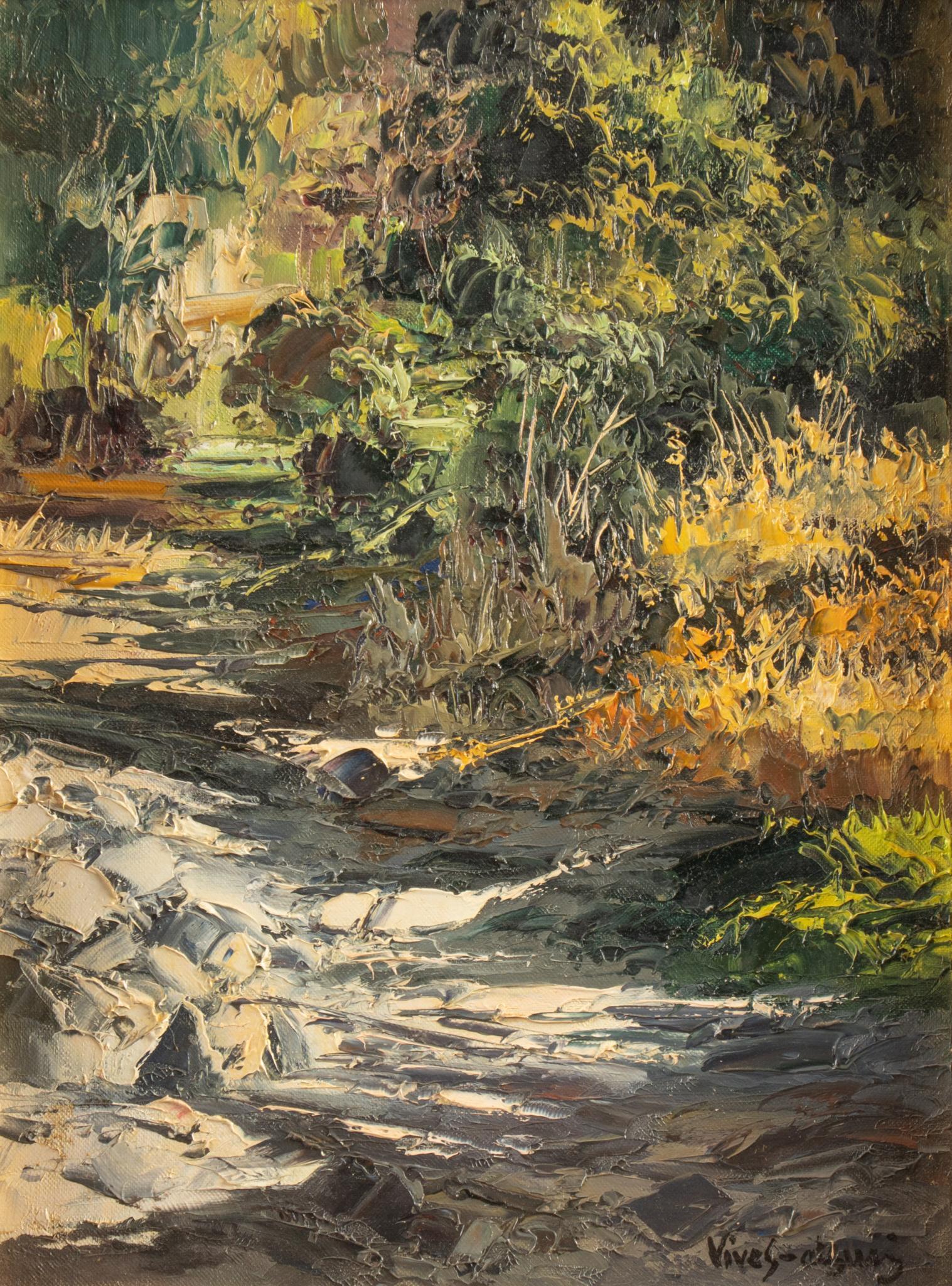 Jose Vives-Atsara, "El Sendero, Texas", 1970 (1 of 5)