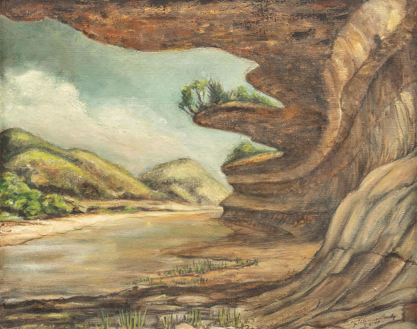 Betty Winnie Brady, Texas Watering Hole (1 of 9)