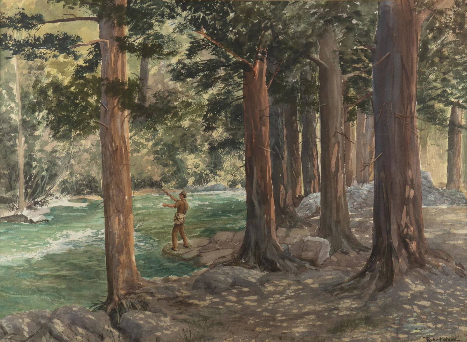 Robert Wood, Flyfisher (1 of 4)