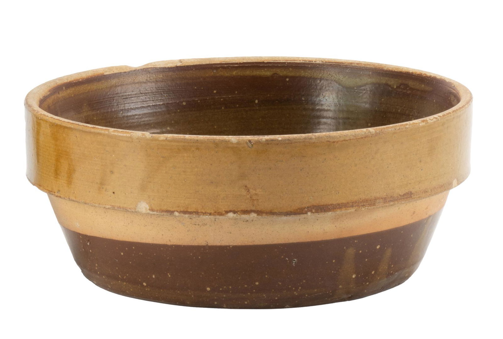 Meyer Pottery, Early Texas Stoneware Bowl (1 of 4)