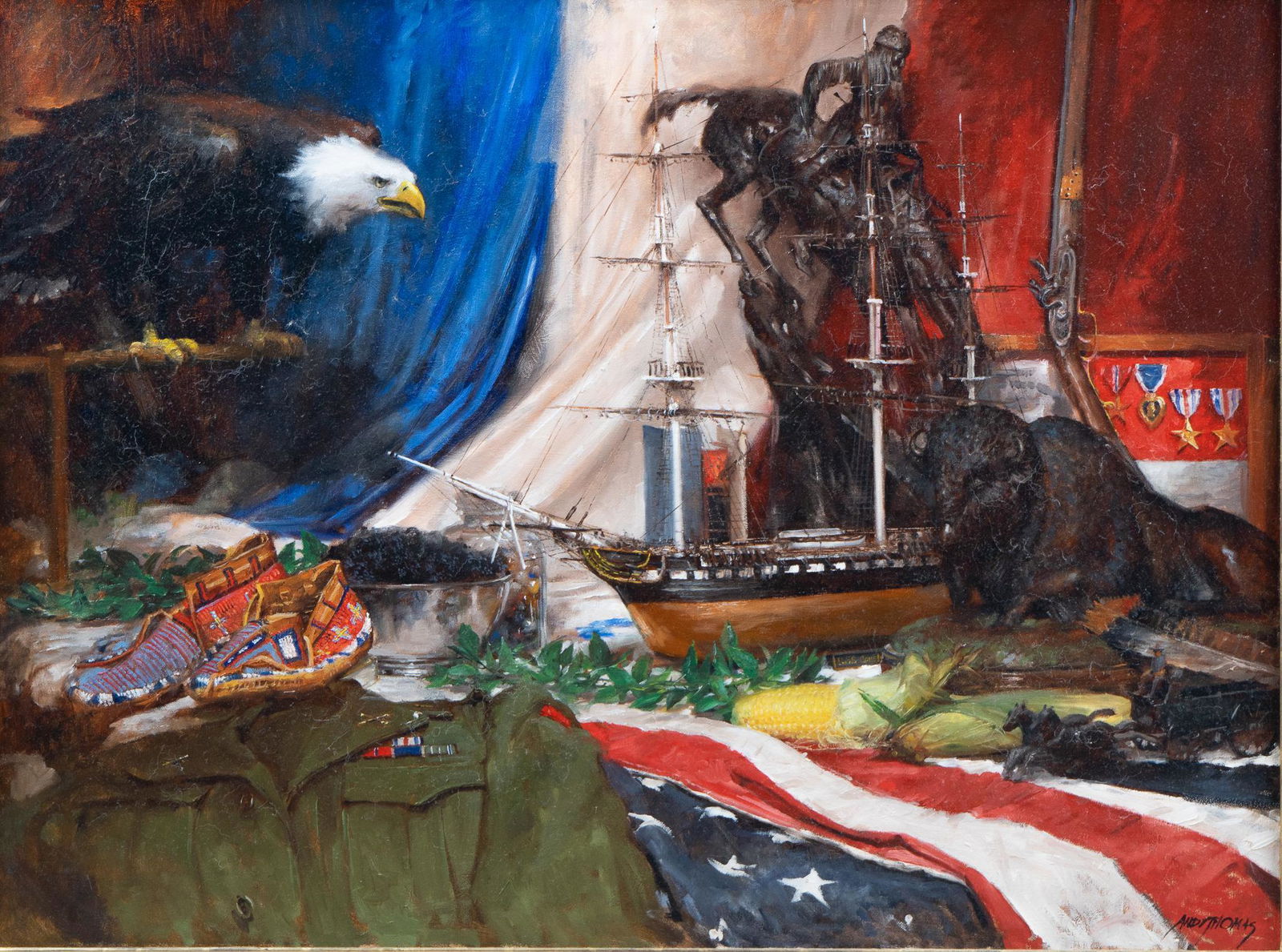 Andy Thomas, "Tribute to America" (1 of 5)