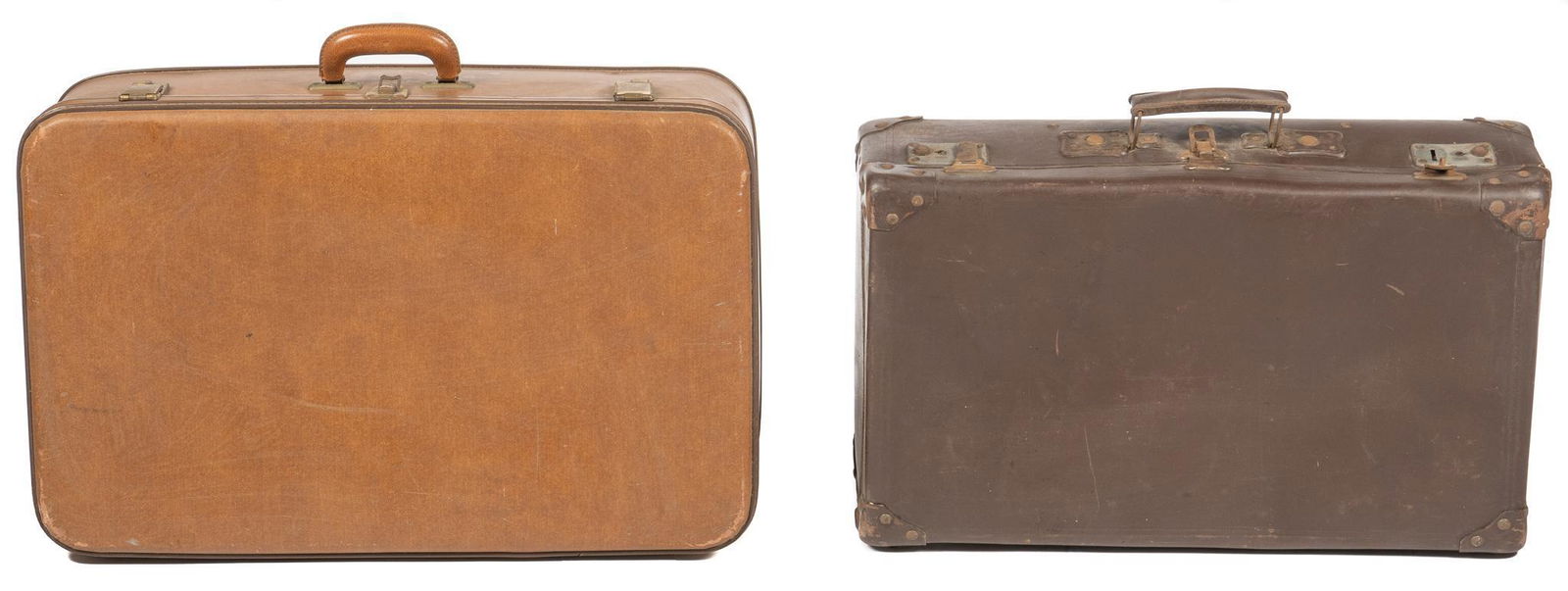 (2) Vintage Suitcases (1 of 8)