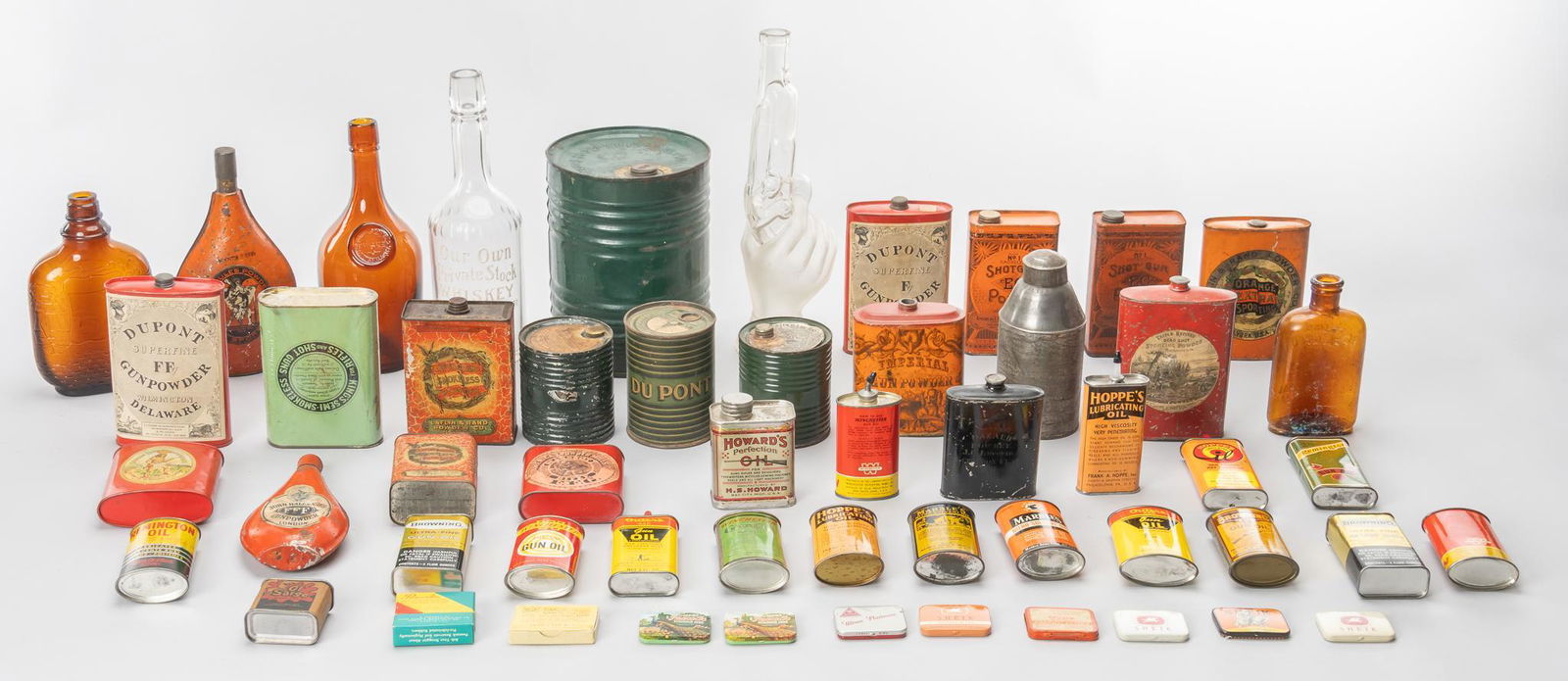 Lot of Vintage Bottles and Containers (1 of 10)