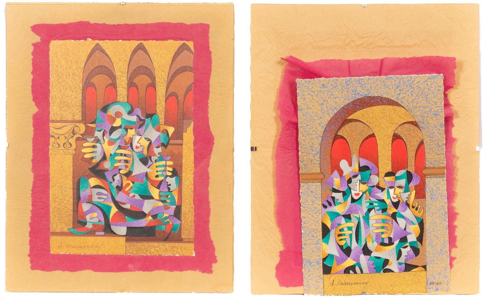 Anatole Krasnyansky, (2) Signed Prints (1 of 6)