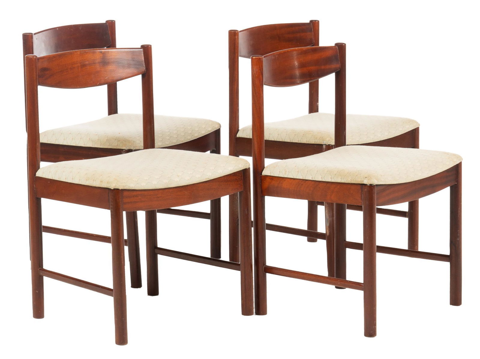 Set of (4) Mid-Century Dining Chairs (1 of 4)