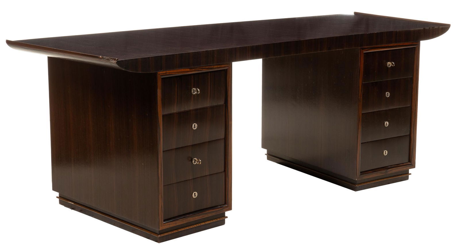 French Art Deco Macasaar Ebony Desk (1 of 6)