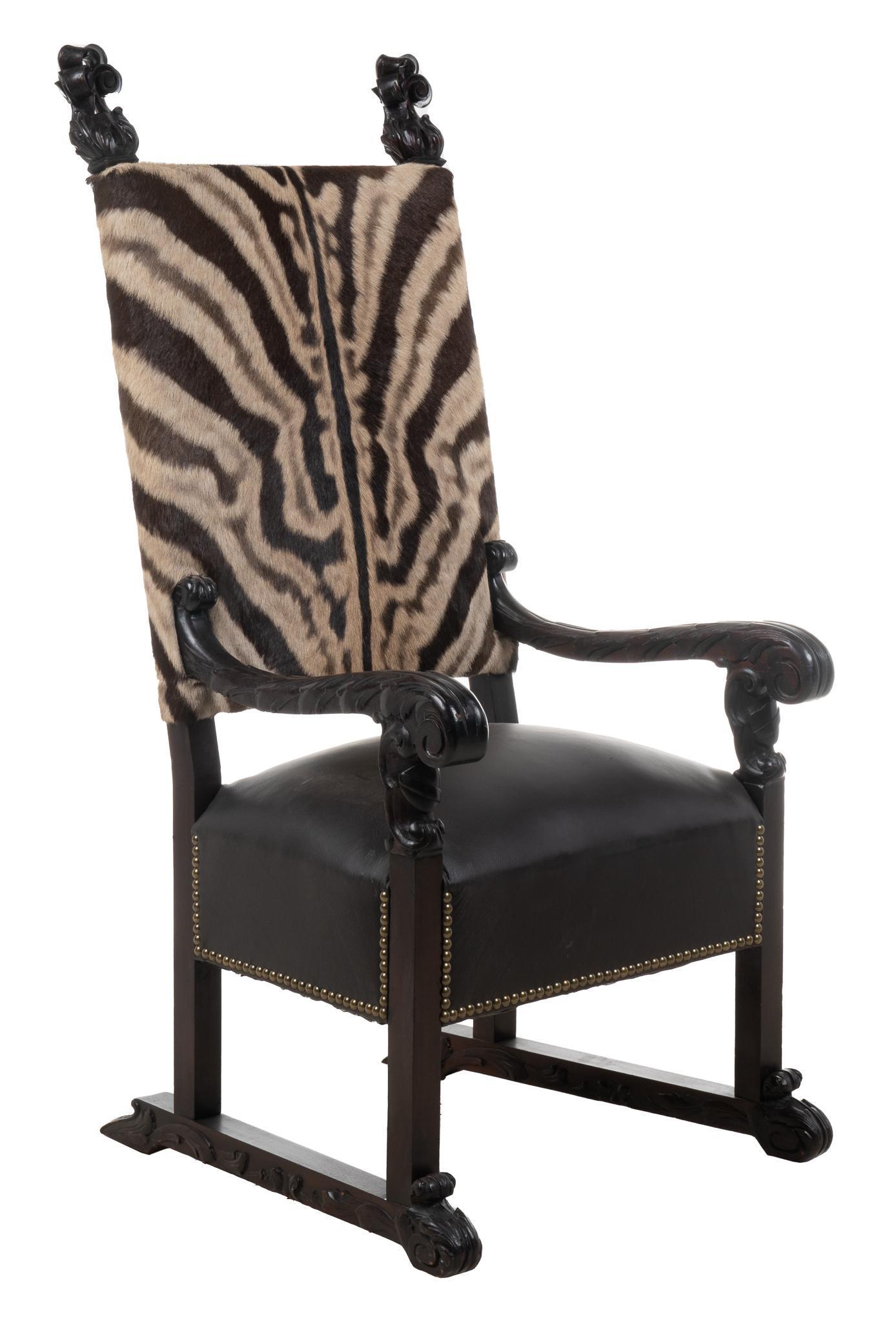 Zebra Hide Chair (1 of 4)