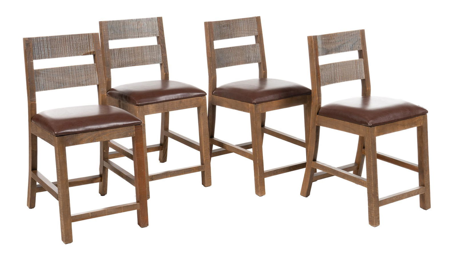 Set of (4) Ranch Style Dining Chairs (1 of 4)