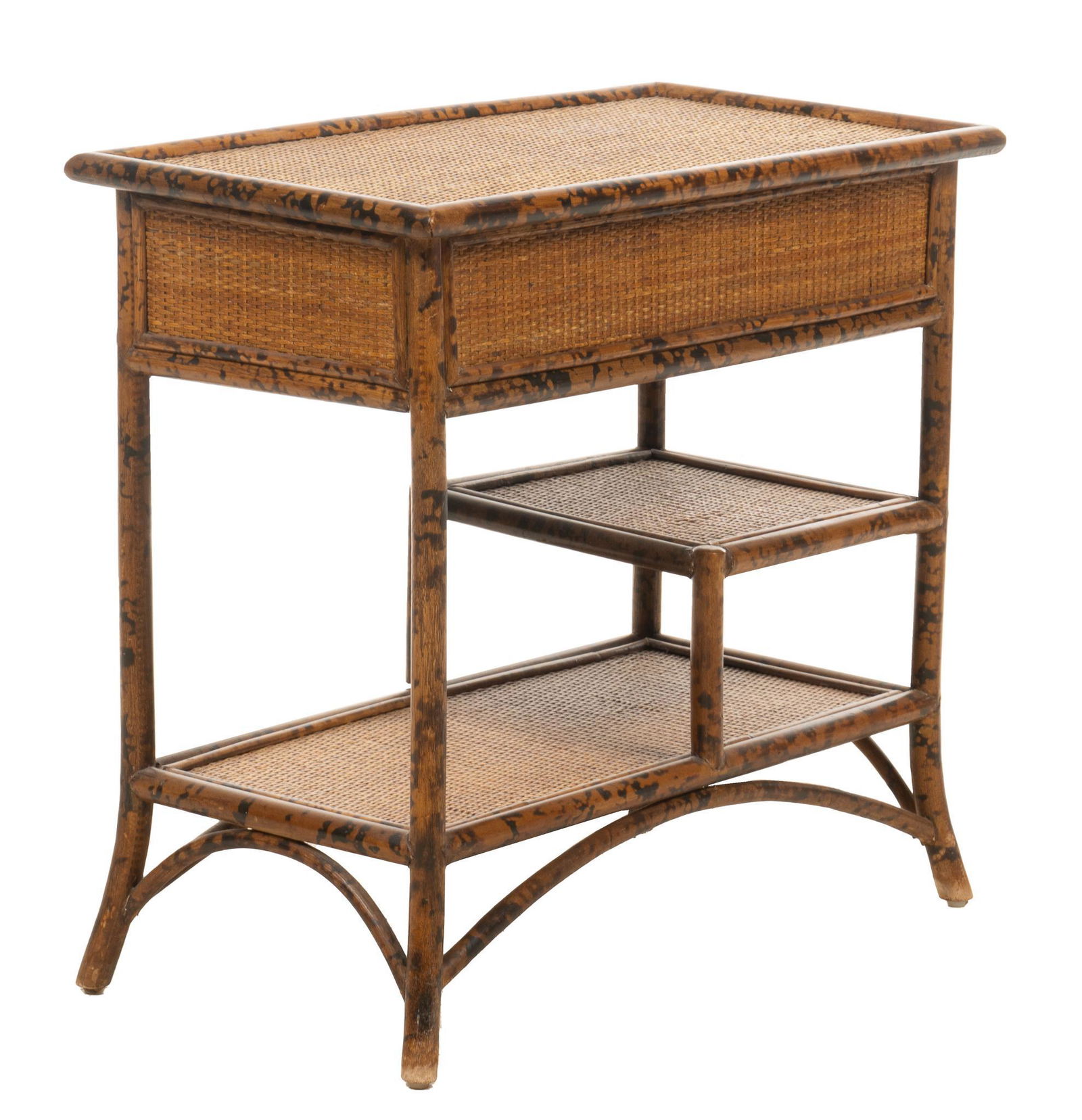 Rattan Side Table (1 of 4)