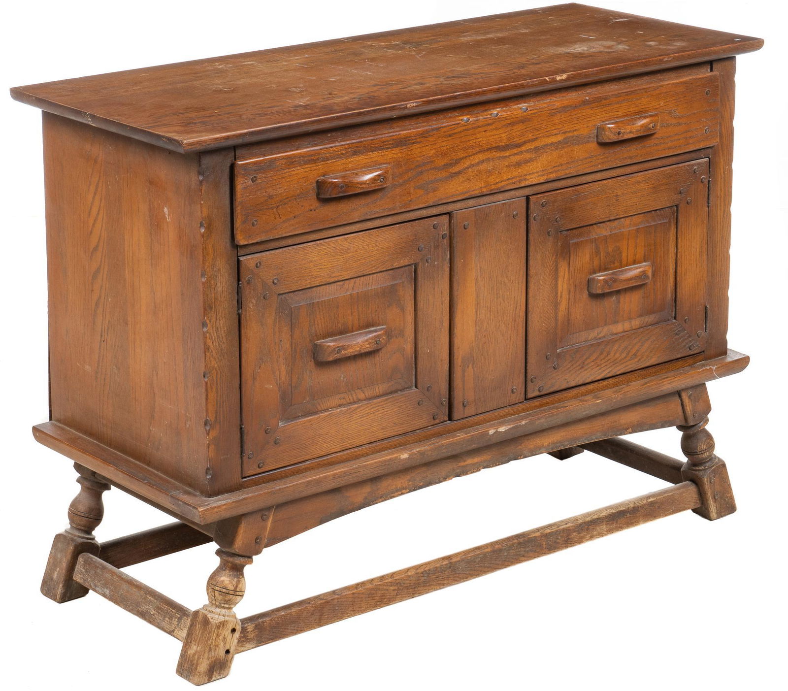 Rustic Oak Buffet (1 of 6)