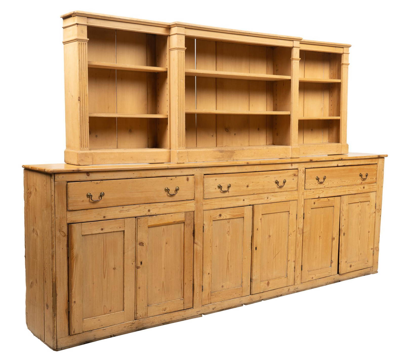 Large Pine Hutch Auction