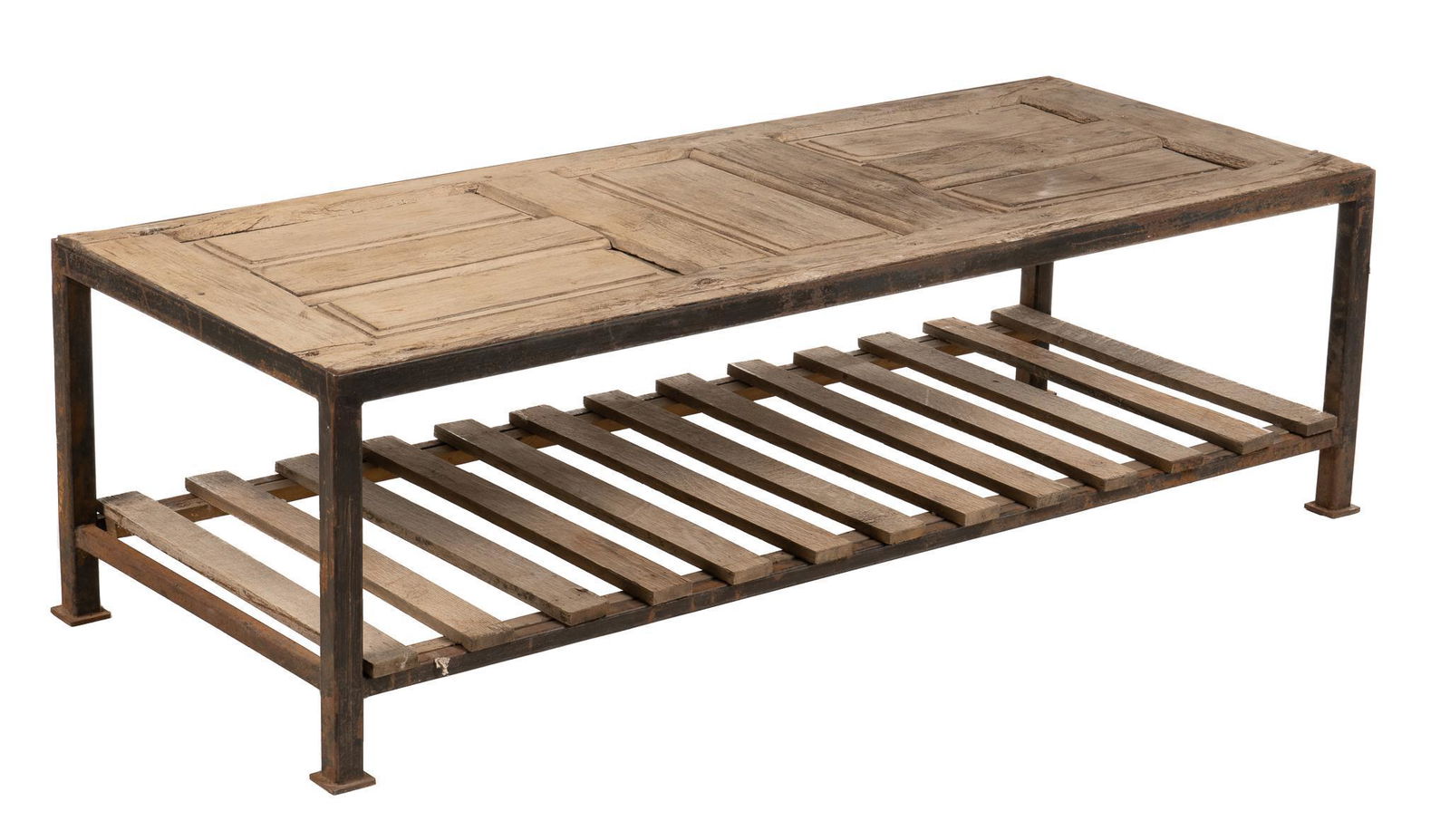 Reclaimed Wooden Door Coffee Table (1 of 4)