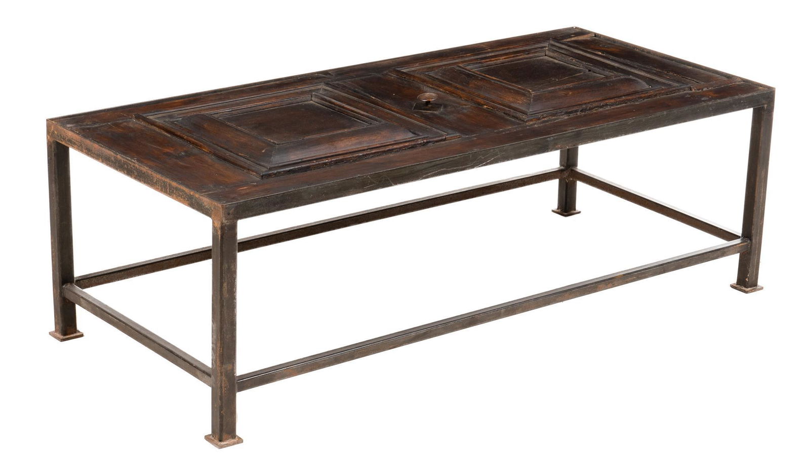 Reclaimed Wooden Door Coffee Table (1 of 4)