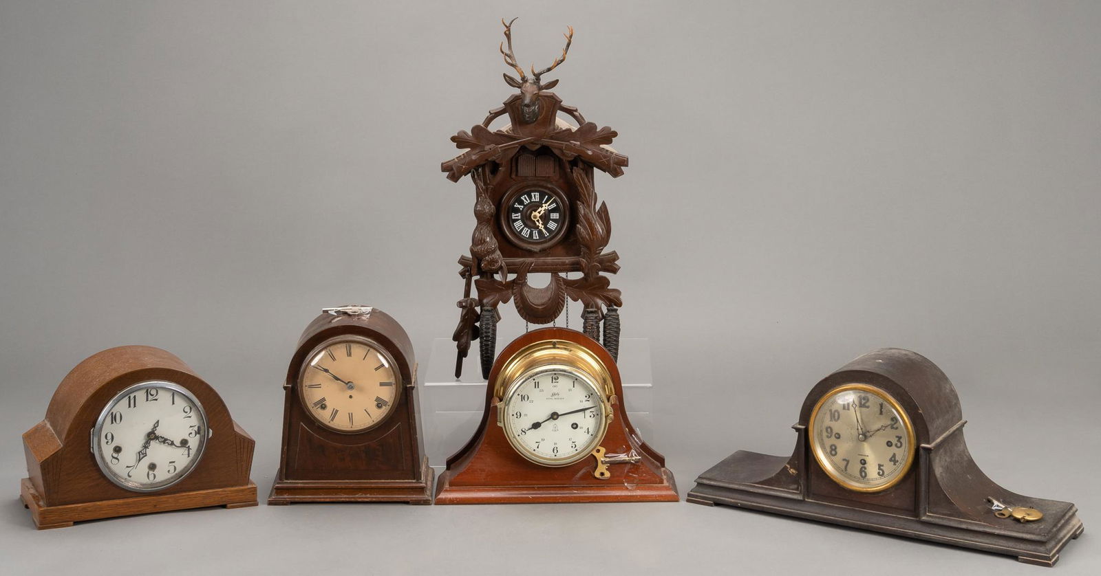 Group of (5) Vintage Clocks (1 of 3)