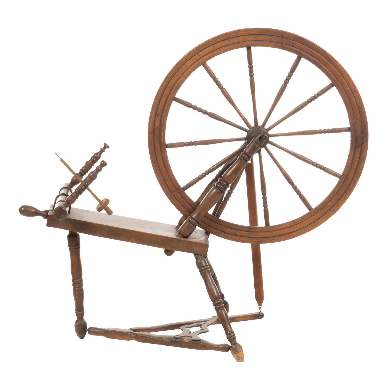 Vintage Spinning Wheel Auction