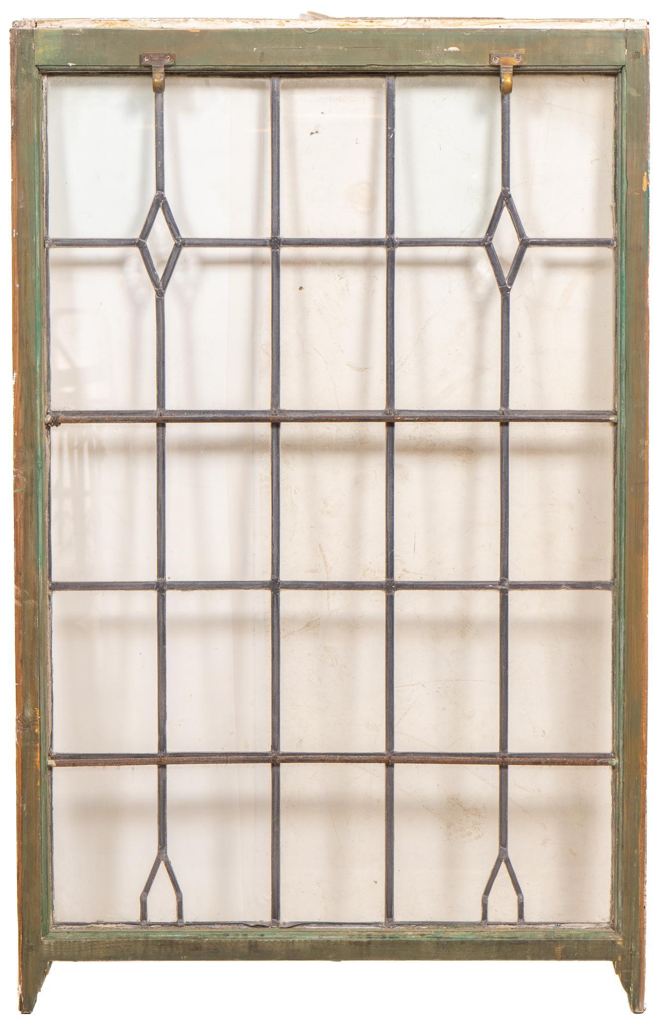 Leaded Glass Window Panel (1 of 4)