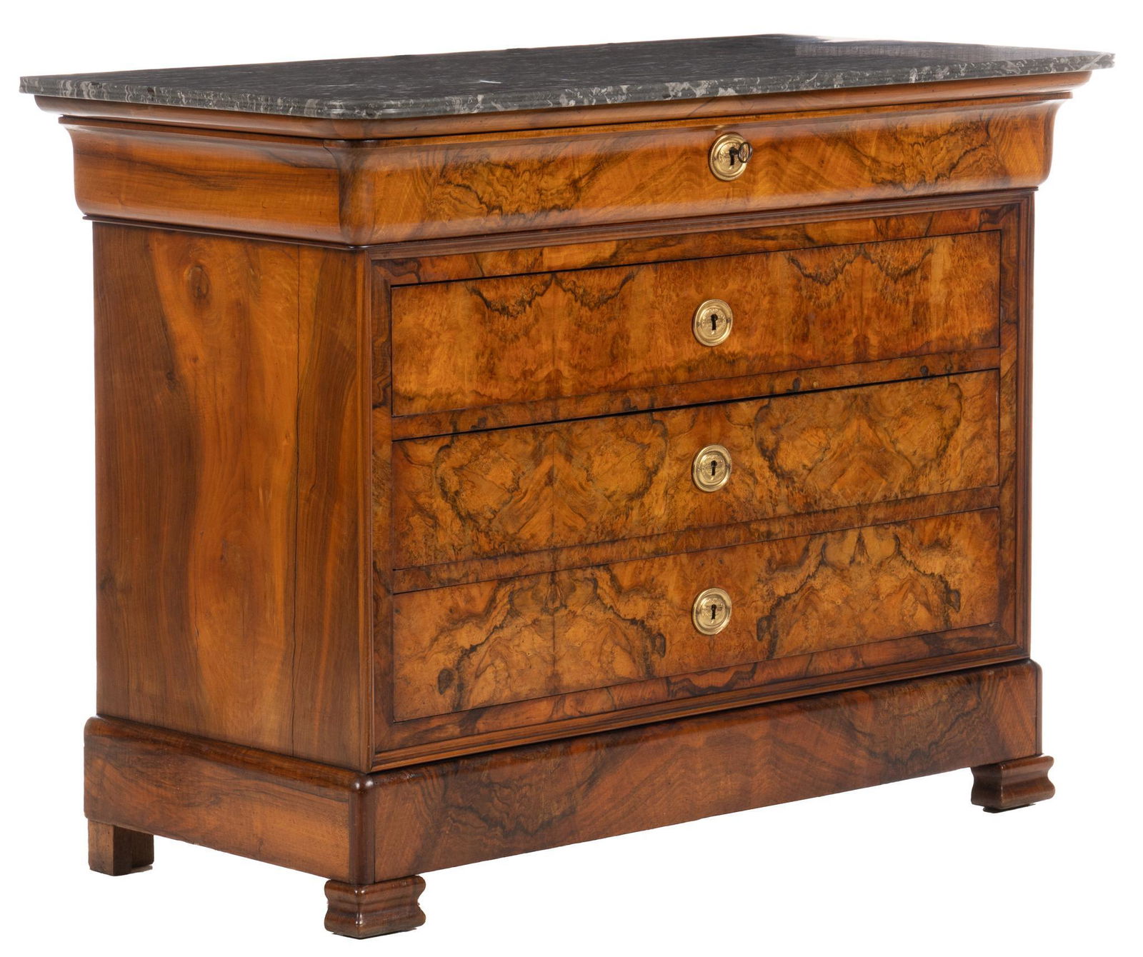 Louis Philippe Marble Top Commode (1 of 5)