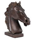 Bronze Horse Head Sculpture