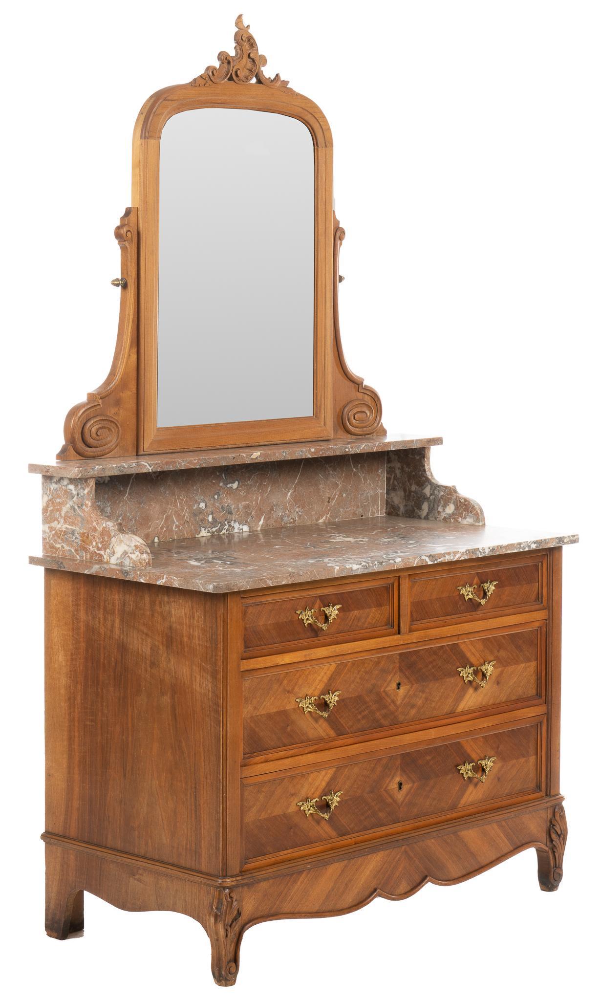 Louis XV Style Commode (1 of 5)