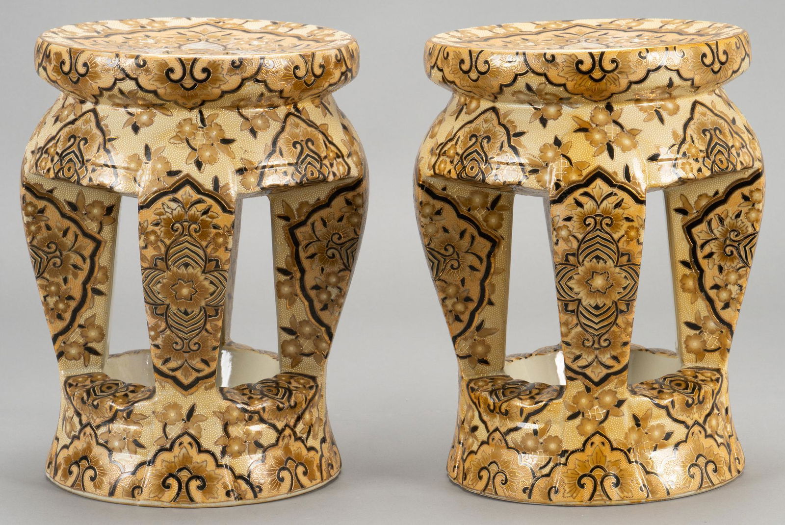 Pair of Chinese Garden Stools (1 of 4)
