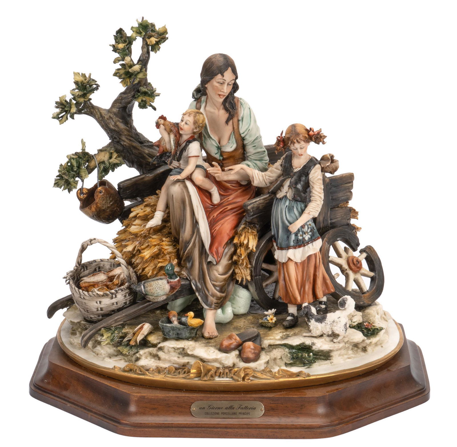 Porcelain Figure, A Day at the Farm (1 of 7)