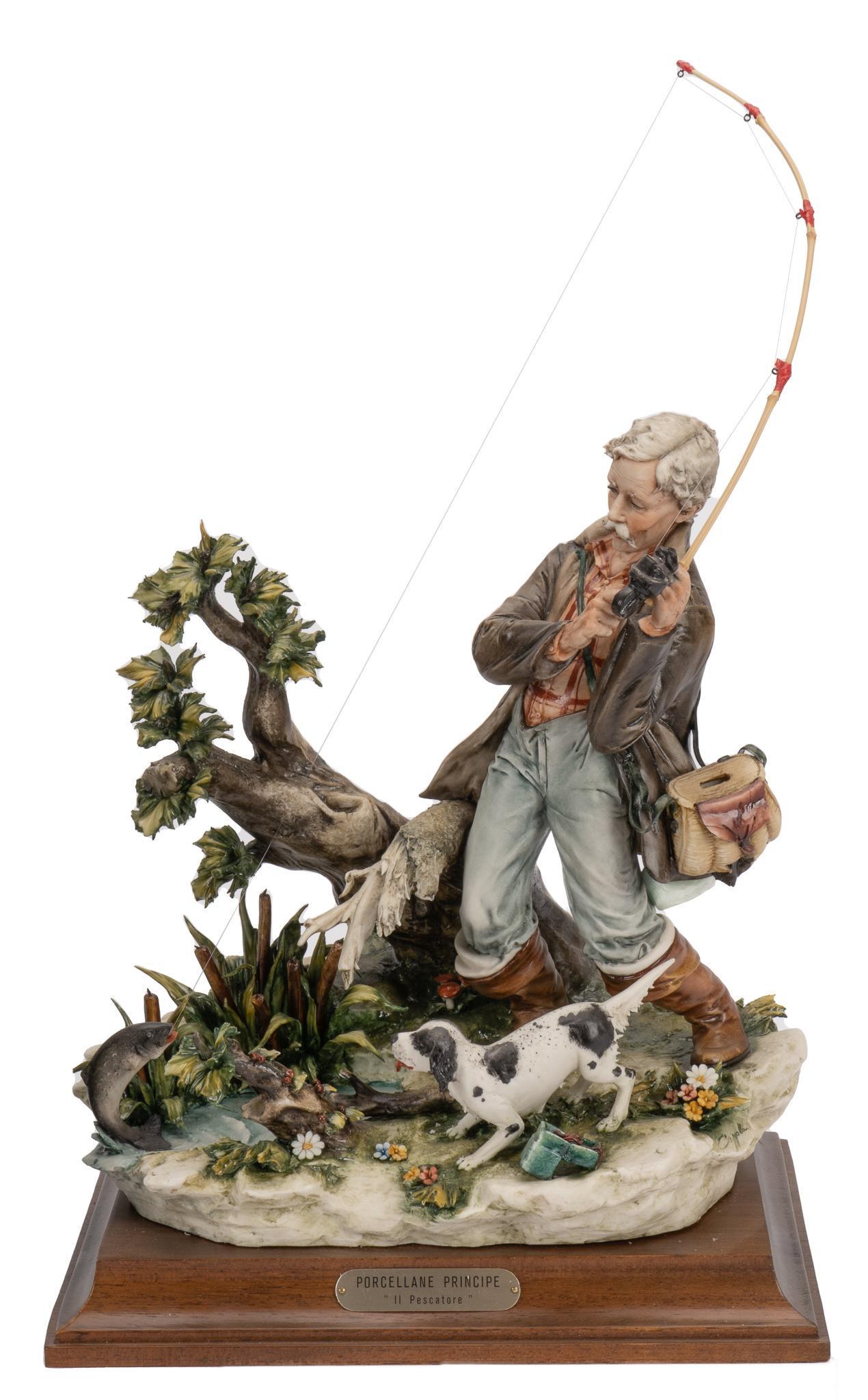Principe Porcelain Figure, 'Il Pescatore' (1 of 6)