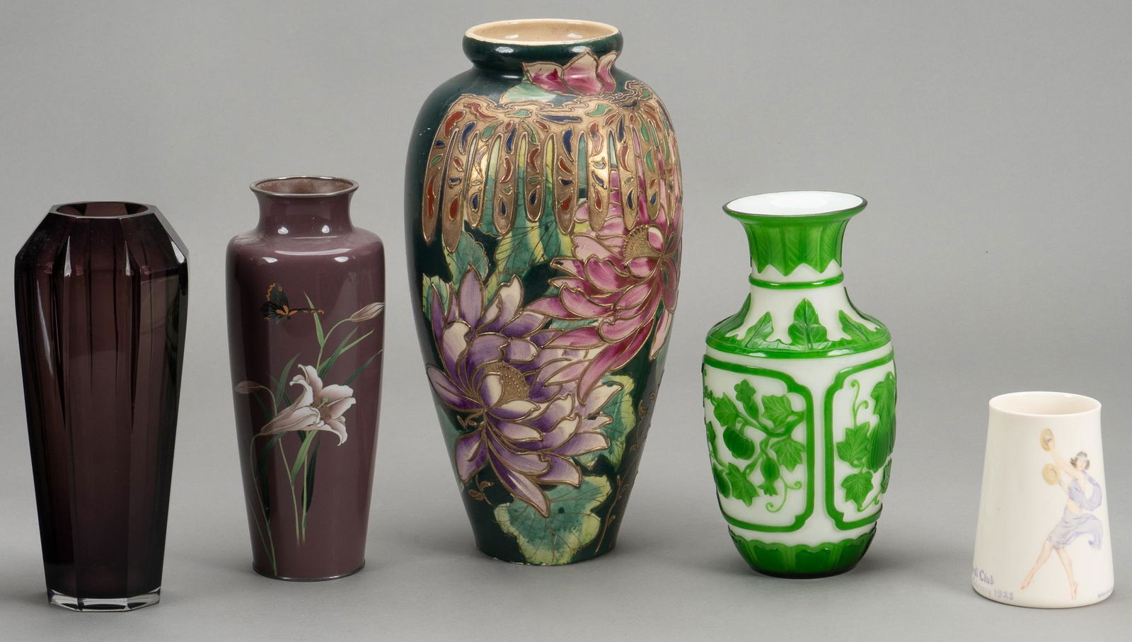 Group of (5) Decorative Vases (1 of 4)