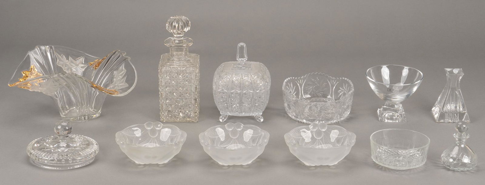 Group of (12) Crystal & Glassware (1 of 10)