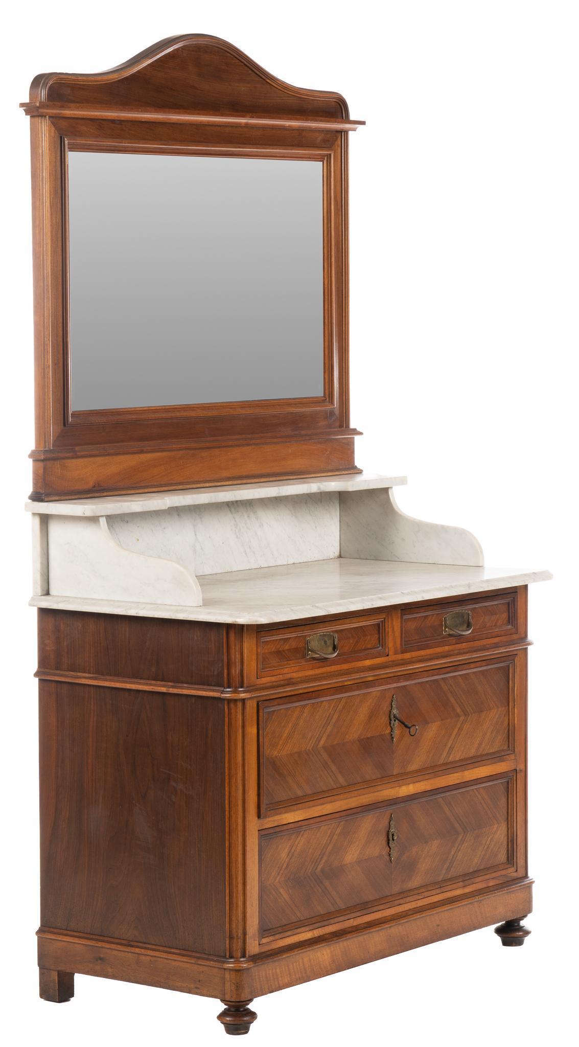 Vintage Mirrored Washstand (1 of 5)