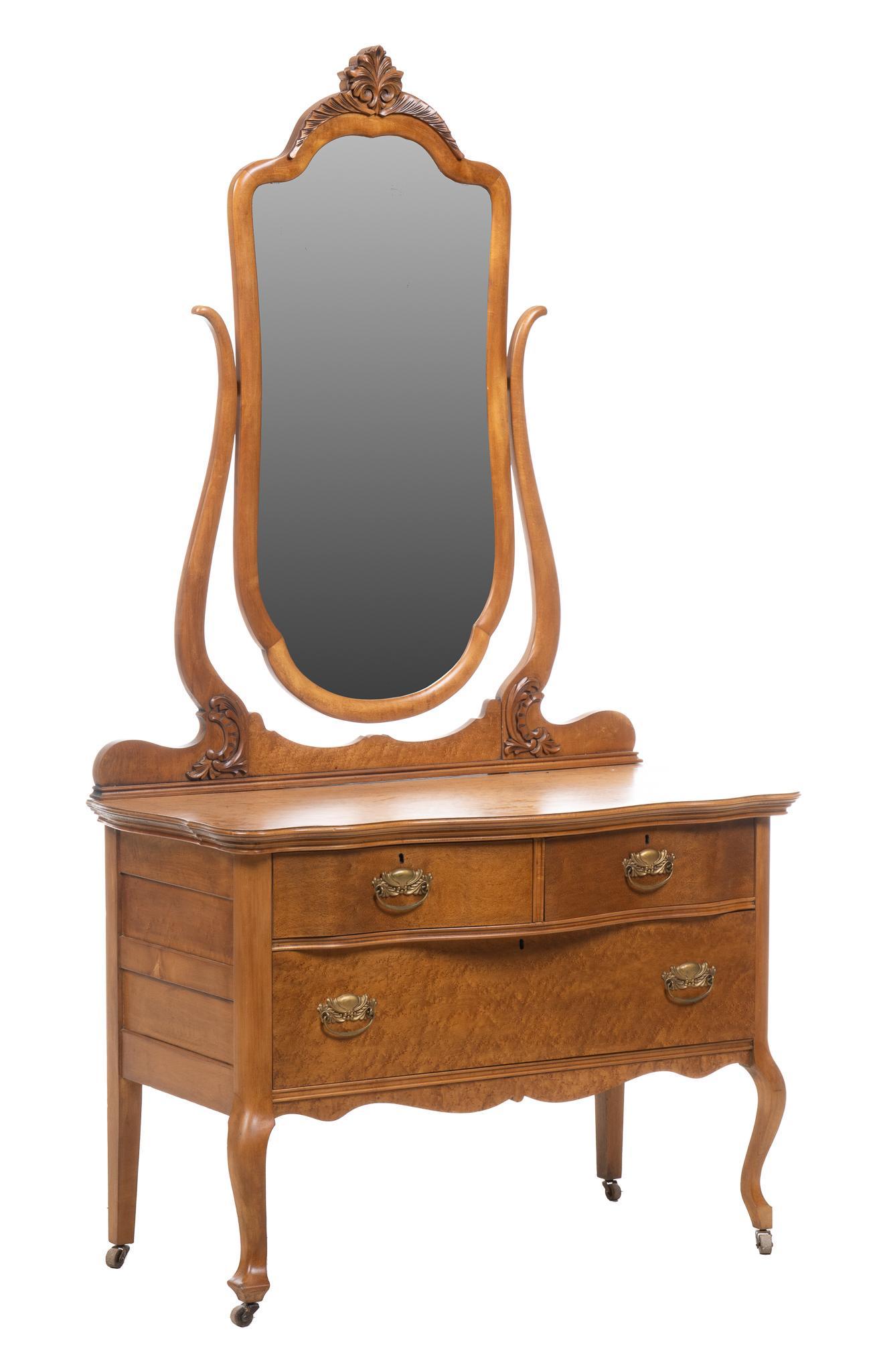 French Vanity with Mirror (1 of 6)