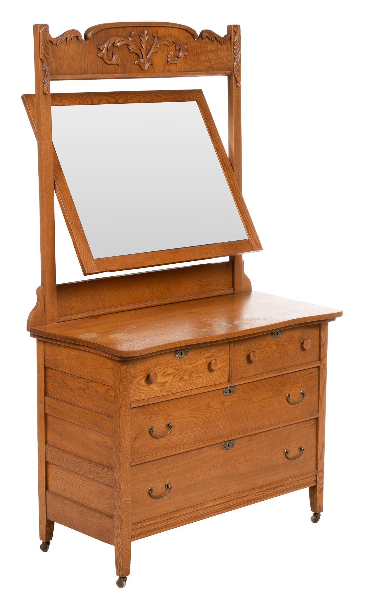 Victorian Style Vanity Dresser Auction
