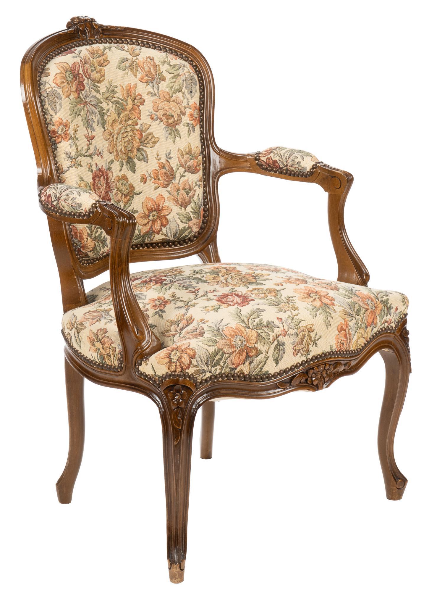 Louis XI Style Armchair (1 of 5)