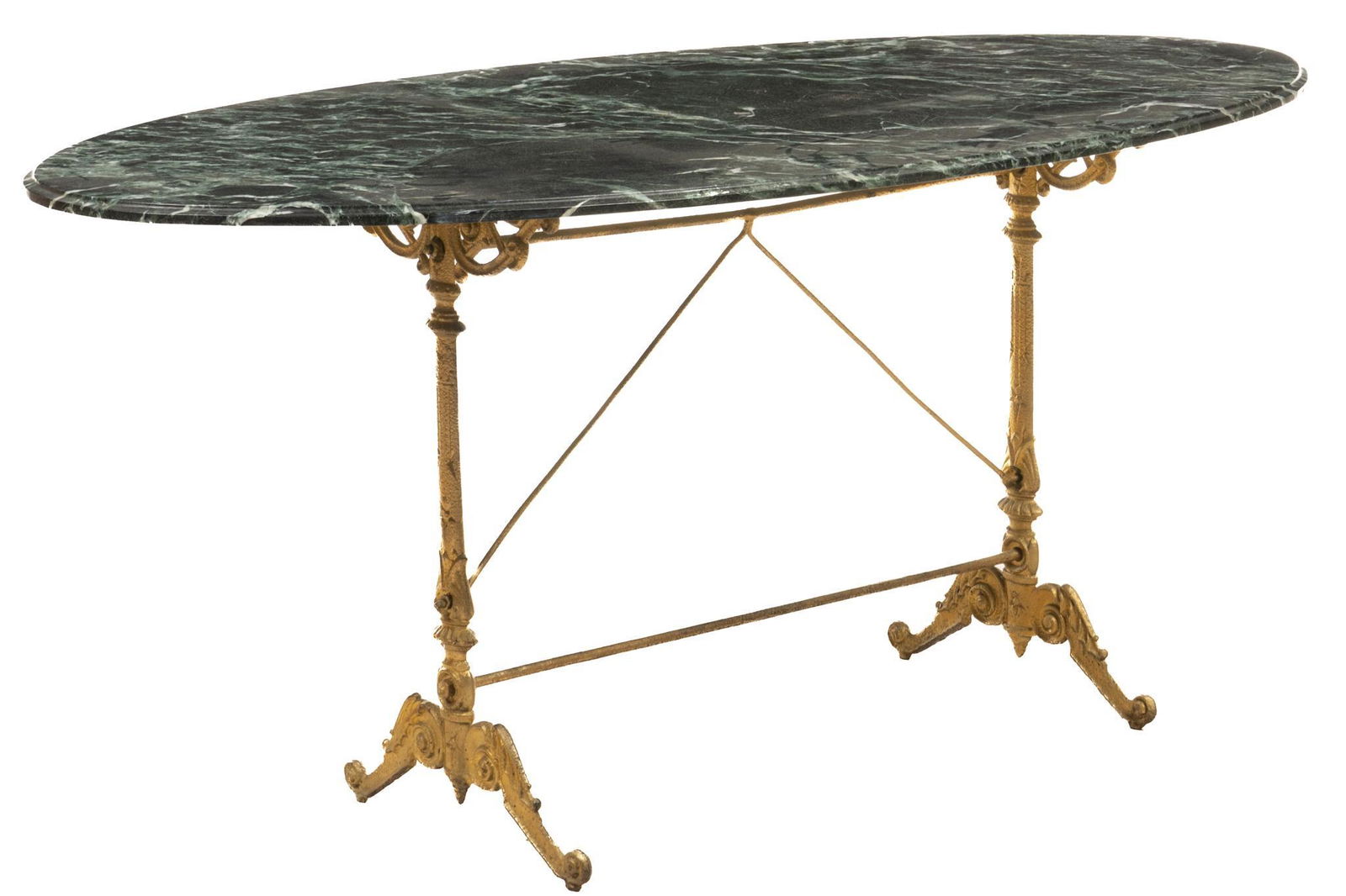 Vintage Gilded Marble Top Table (1 of 4)