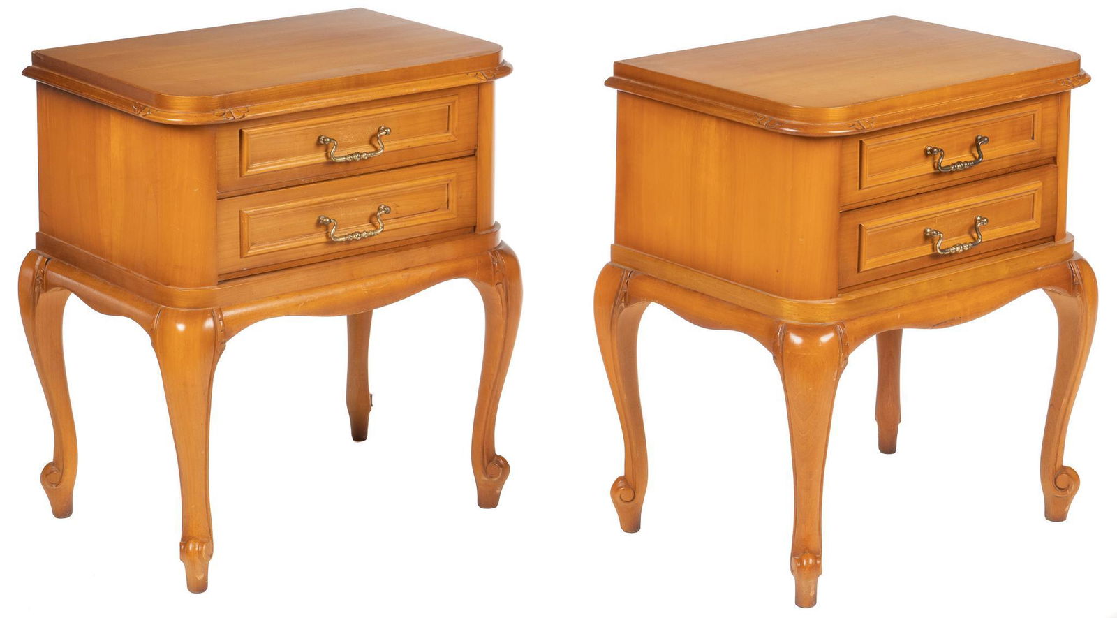 Pair of Louis XVI Style Nightstands (1 of 6)