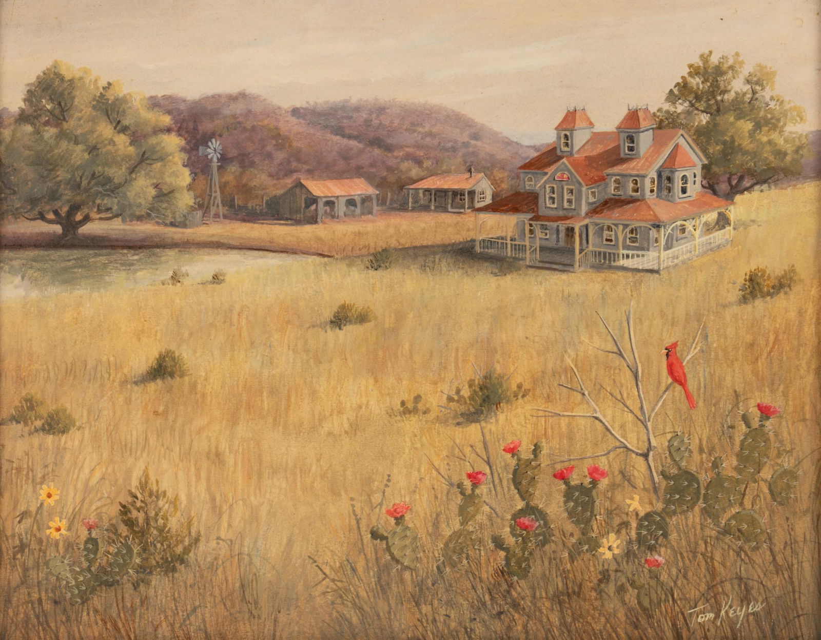 Tom Keyes, Hill Country Victorian Homestead (1 of 4)