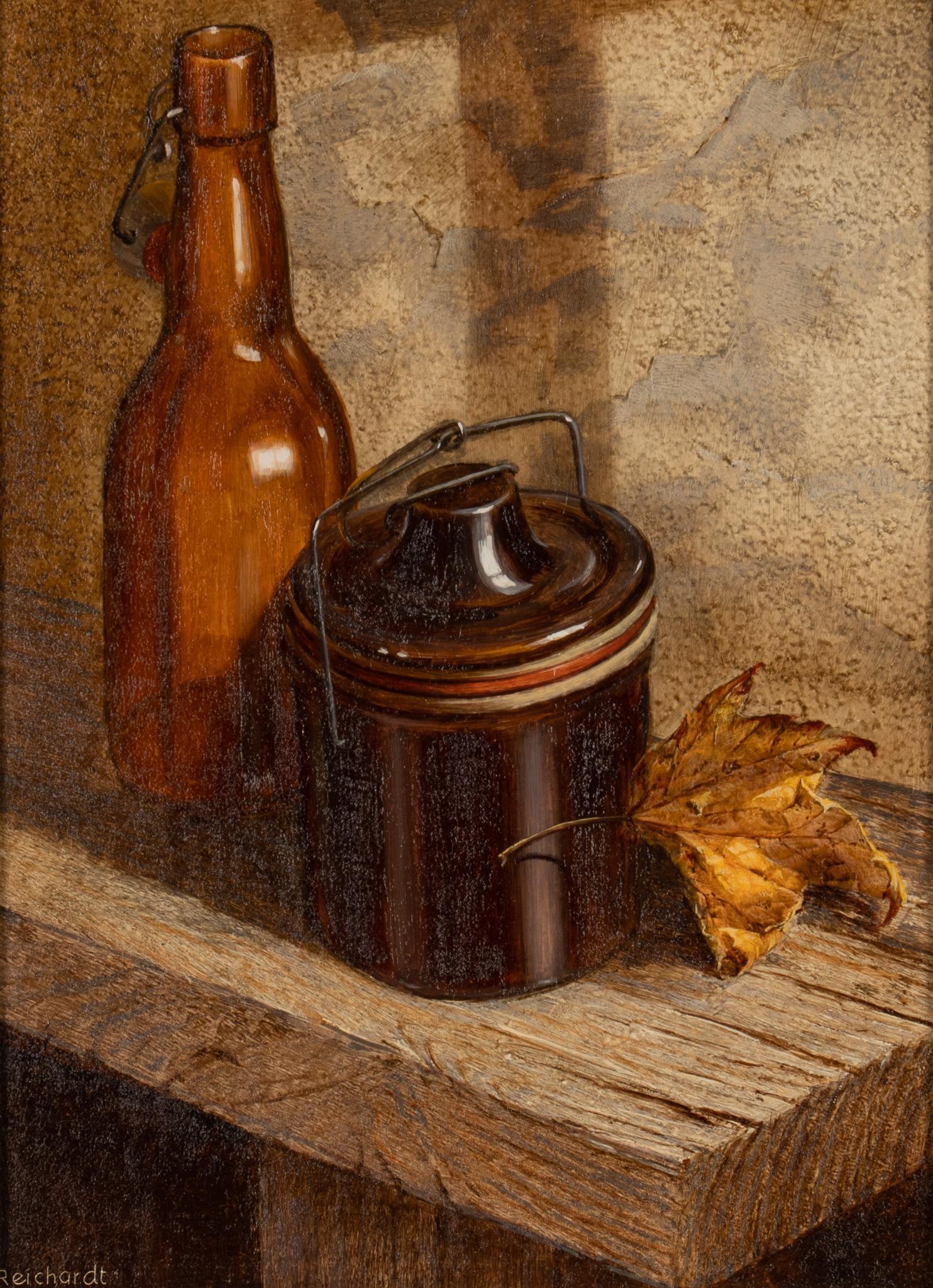 Rudi Reichardt, "Beer Bottle and Cheese Container" (1 of 5)