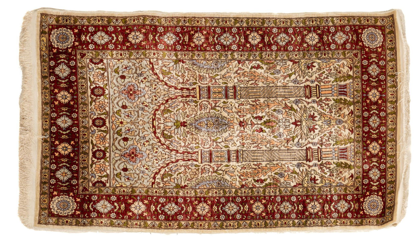 Handwoven Estate Rug, 3 ft. 8 in. x 2 ft. (1 of 3)